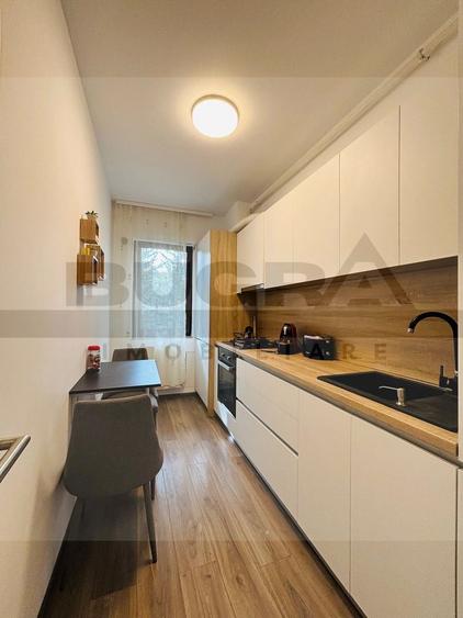 Apartament tip studio - finisat, mobilat, parcare, terasa, Luminia