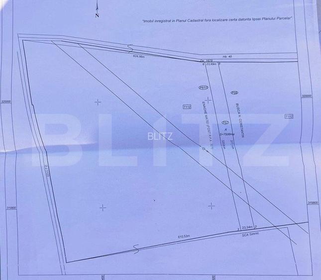 Teren intravilan, 7500 mp, zona Simnicul de sus