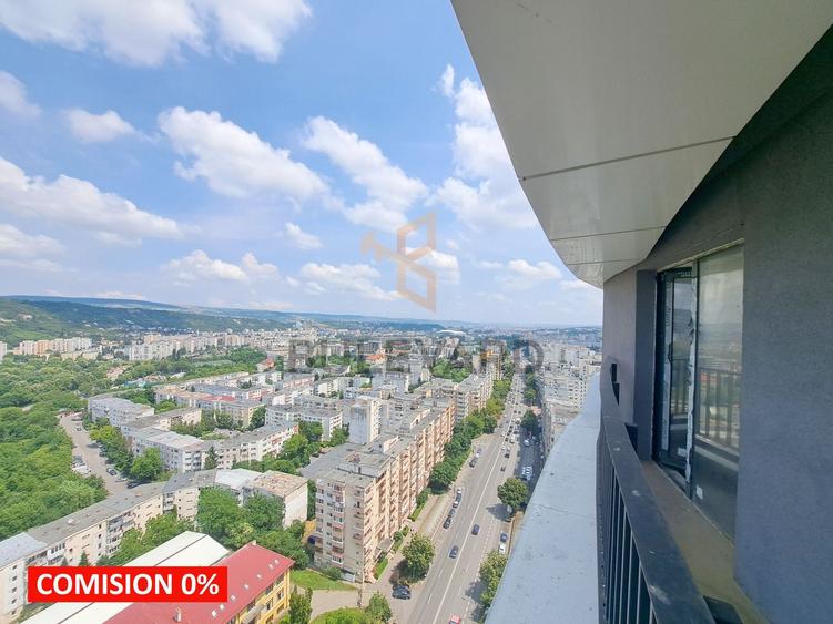 Comision 0! Apartament 2 camere bloc nou, etaj 21!
