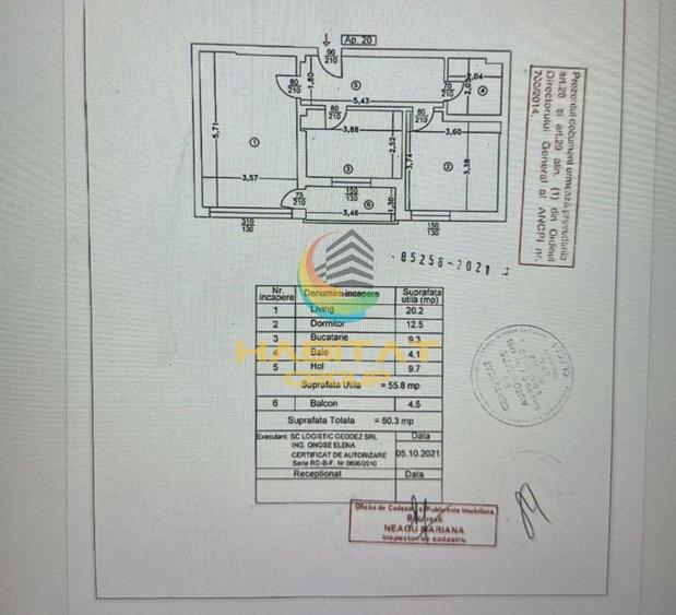 2 camere Brancoveanu Grand Arena mobilat loc parcare inclus