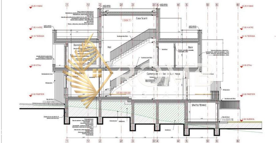 Duplex 4 camere semifinisat, 160 mp utili, zona Vivo