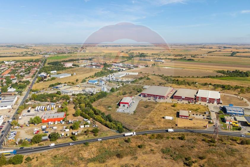 Teren 20.000 mp Arad. Ideal pentru mica industrie, servicii, transport