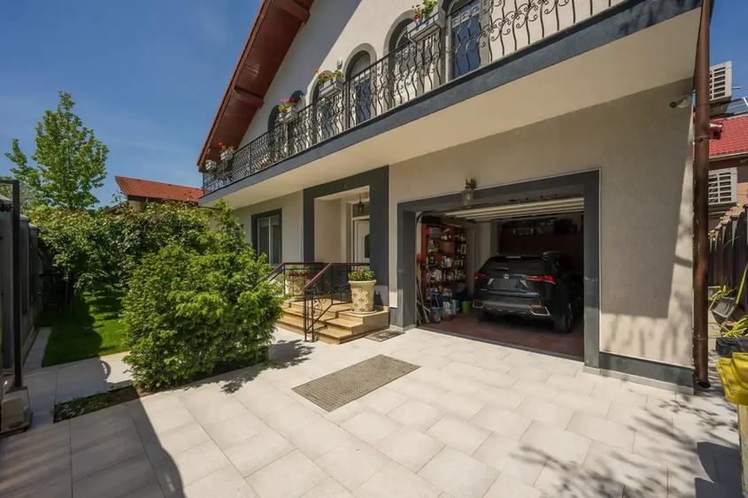Vilă spectaculoasă cu piscină, arhitectură impresionantă – Pipera