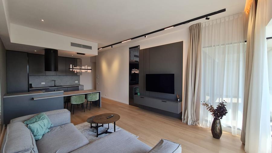 APARTAMENT PREMIUM la inchiriere cu 3 camere in One Verdi Park, VEDERE SPRE PARC