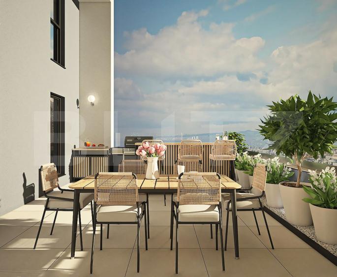 Apartament tip Penthouse, 170mp, parcare, terasa, zona Andrei Muresanu