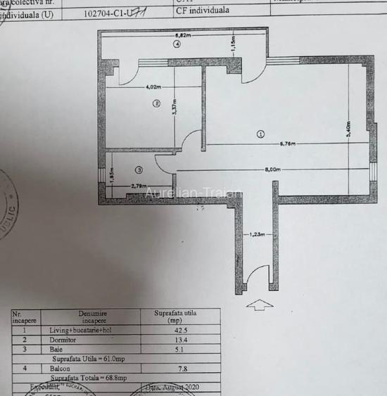 Apartament 2 camere de vanzare - Teilor Residence, Pitesti - 9