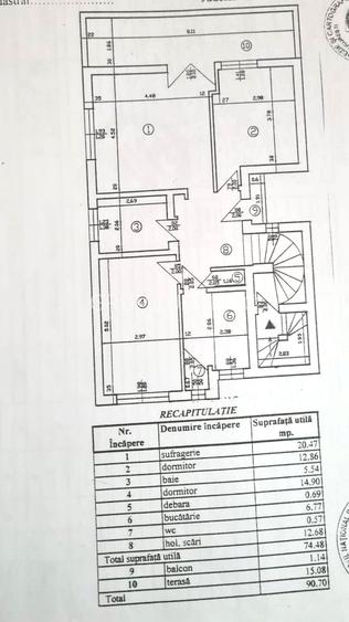 Apartament spatios in zona de  Capitale, Dorobanti, in vila, - 20