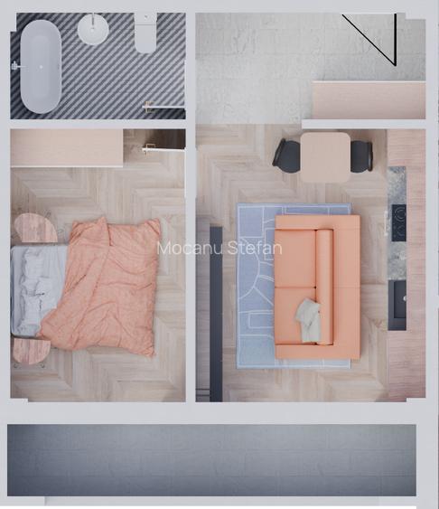 Apartamente noi de vânzare în Lumina – Park 4 Residence | 2 și 3 camere - 3