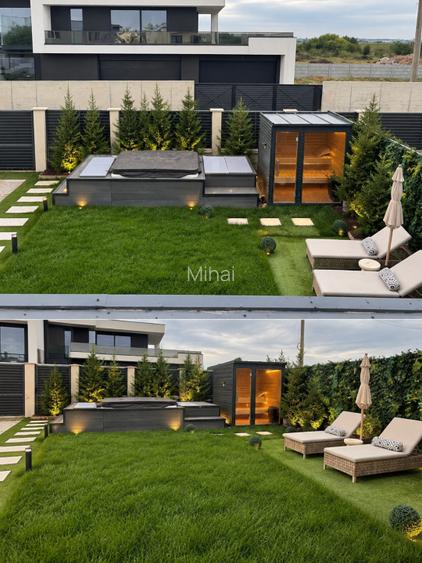 Casă individuală 4 camere | Jacuzzi & Saună | 350 mp teren | Tunari - 2