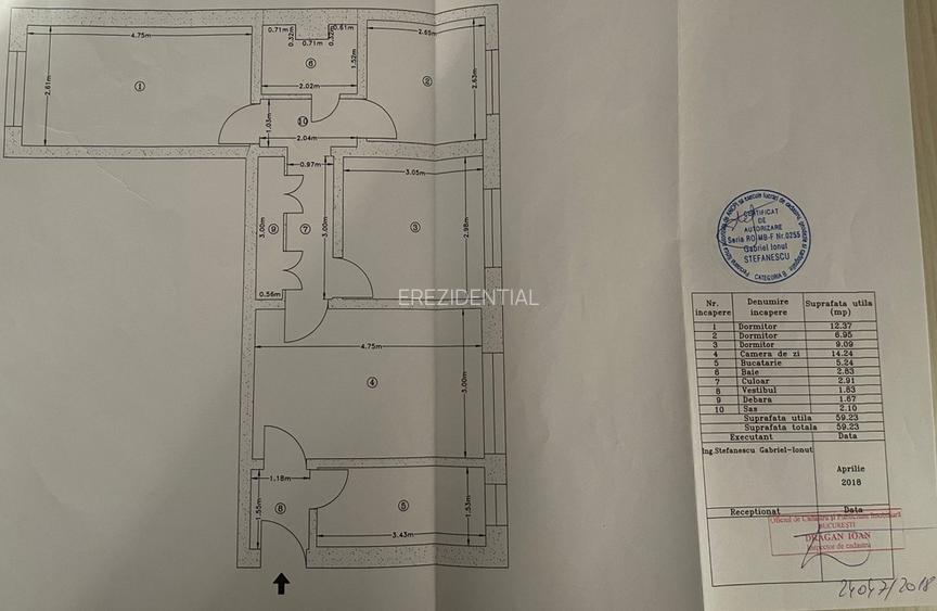 Apartament 3 camere Cetatea Veche - 9