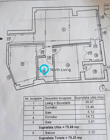 3 CAMERE | LOC PARCARE | PESCARIU| ONE VERDI - 17