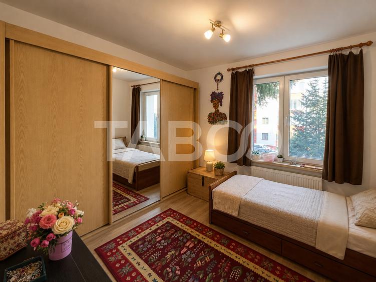 Apartament cu 3 camere si doua balcoane etaj 1 in Cartierul Gheorgheni