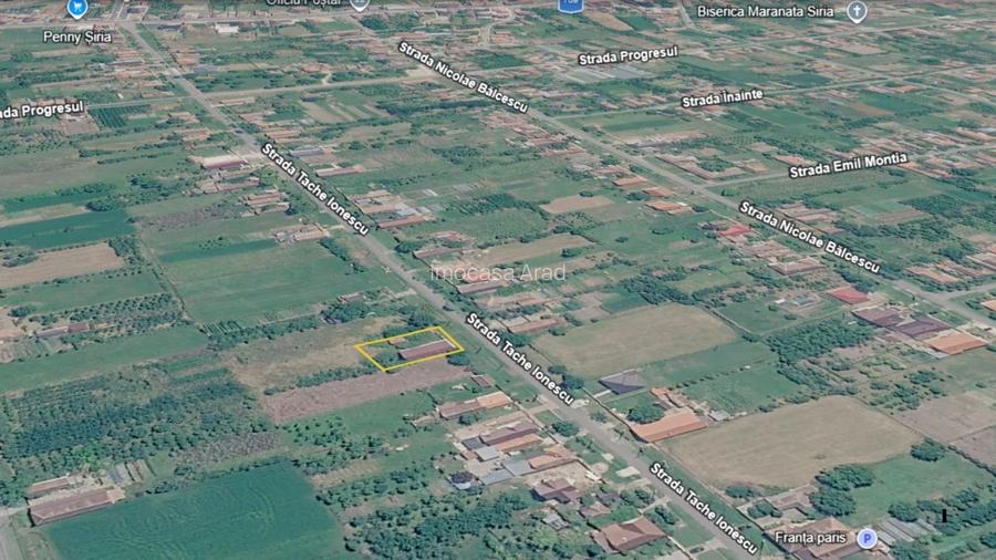 Casă de vânzare, Teren 900 mp, S.C. 156.7 mp,  Șiria, Judet Arad. - 2
