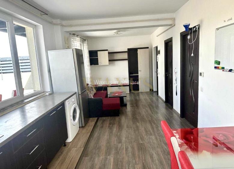 Apartament de 2 camere, terasa 54 mp, parcare - 3