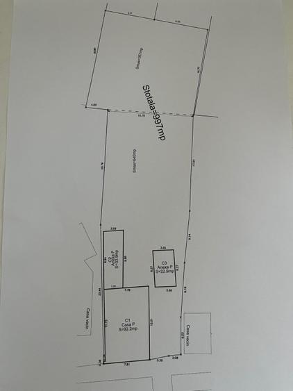 Proprietar, vând teren intravilan 997 mp, MEHALA, str. MOISE DOBOȘAN, preț NEGOC