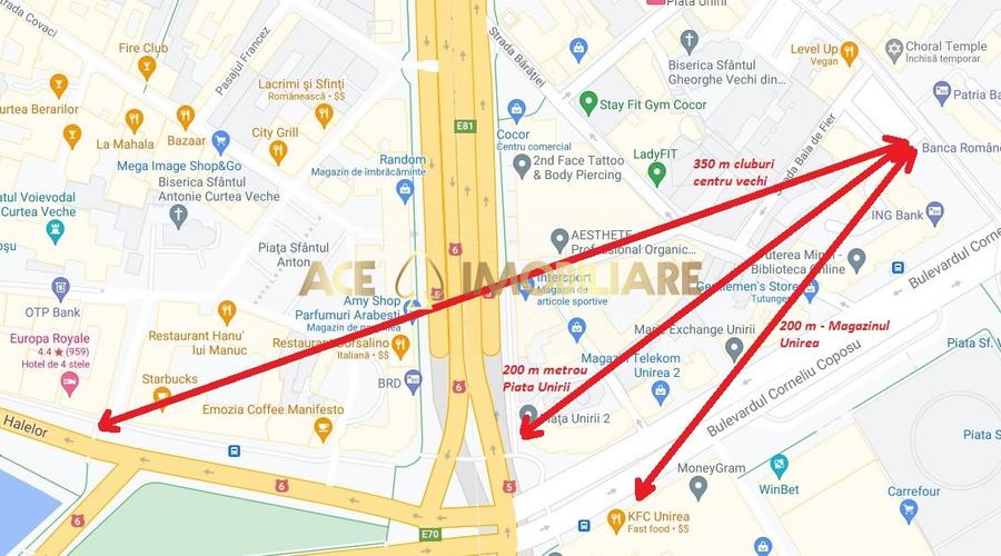 3 Camere de inchiriat | Unirii | Metrou | Centrala | Spatiu Birou