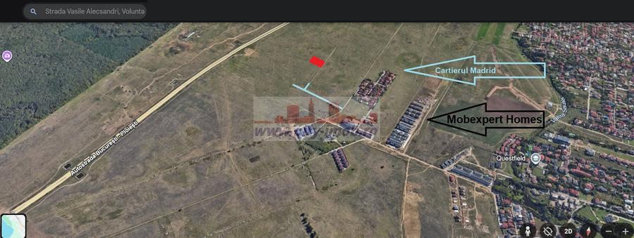 Vanzare Teren Constructii 1000 mp in Pipera Voluntari,