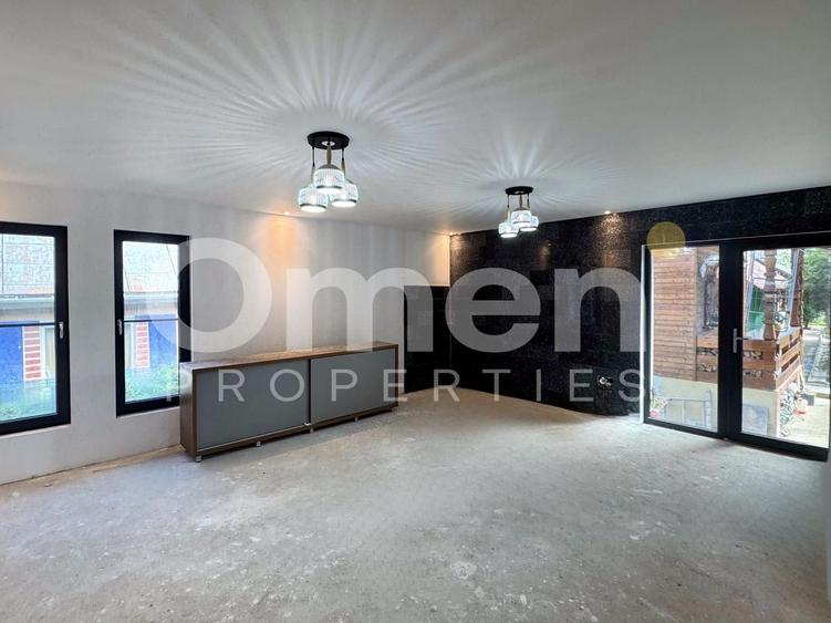 Casă nouă pe un nivel + teren 1450 mp | foișor rustic | Satu Nou de Sus