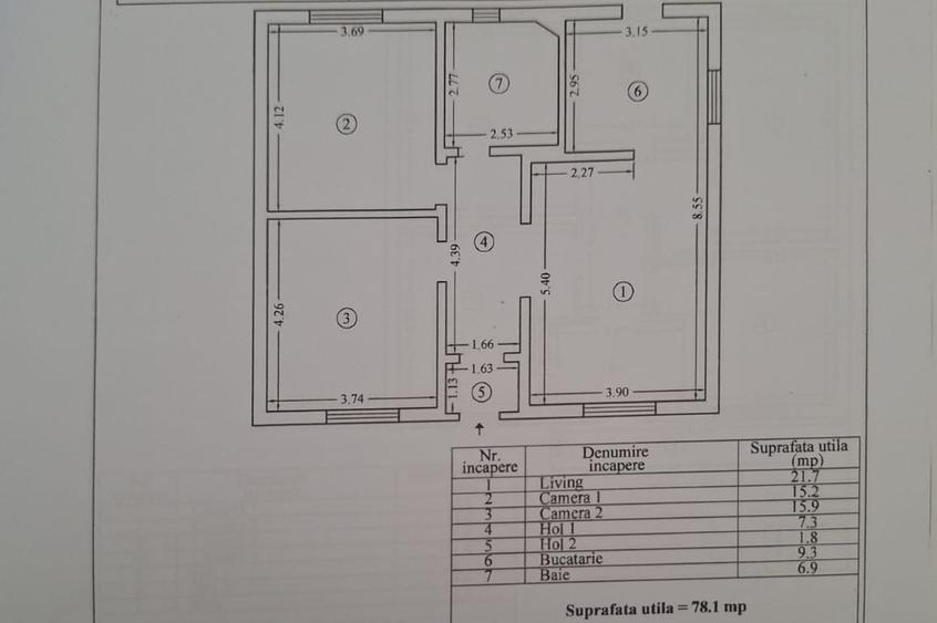 Casa P+ M Cumpăna - 253 mp teren