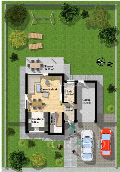 OPORTUNITATE! Casă individuală | 4 camere | 3 băi | Garaj | Teren 450 mp| Dezmir - 21