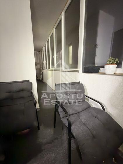 Apartament cu 3 camere mobilat si utilat la etaj intermediar in Giroc.