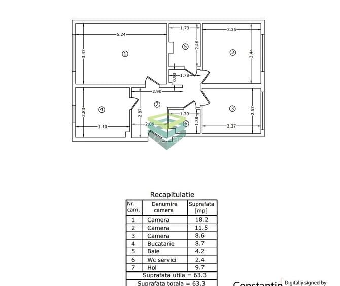 Apartament zona Dristor Ramnicu Sarat  Ideal Investitie si Renovare - 1