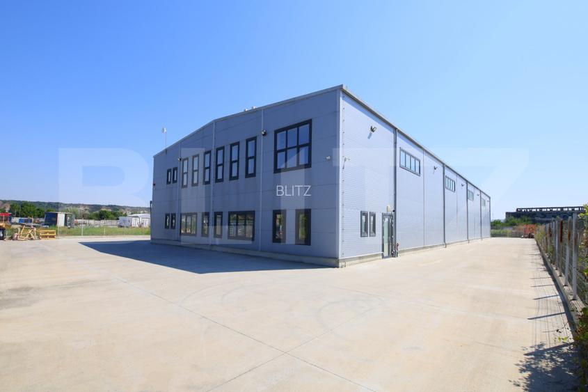 Hala cu cladire birouri, 955 mp, 2850 mp teren, Campia Turzii - 2