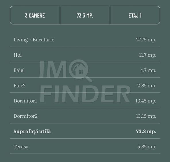 Apartament Premium - 3 camere, Andrei Muresanu - 0 % Comision