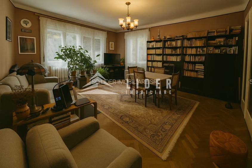 Vanzare apartament 4 camere 120 mp+studio la demisol+garaj, zona centrala - 5