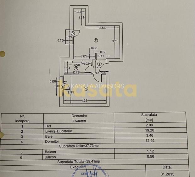 studio 2 camere I Cosmopolis I mobilat si utilat - 13