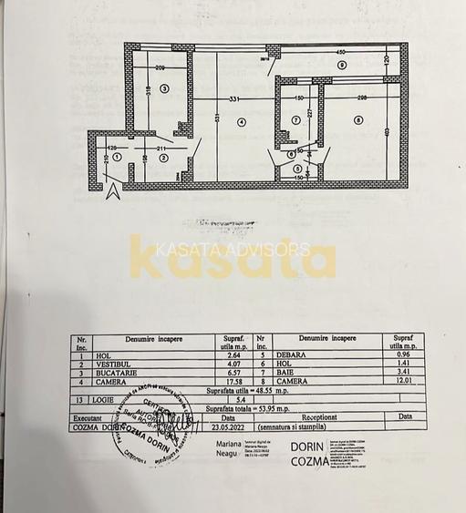 OPORTUNITATE | APARTAMENT 2 CAMERE | V.LUMINOASA | METROU | ETAJ 5/10 - 9