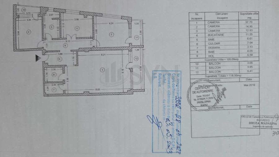 REA1028331 3 camere lux Splaiul Unirii Timpuri Noi