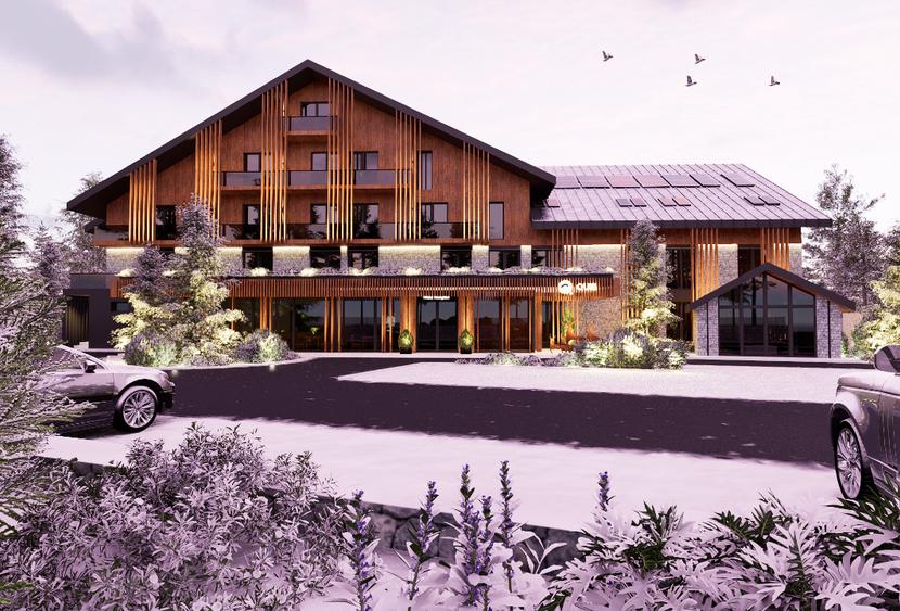 Hotel 44 c în Poiana Brașov – oportunitate investiție cu Autorizatie construir