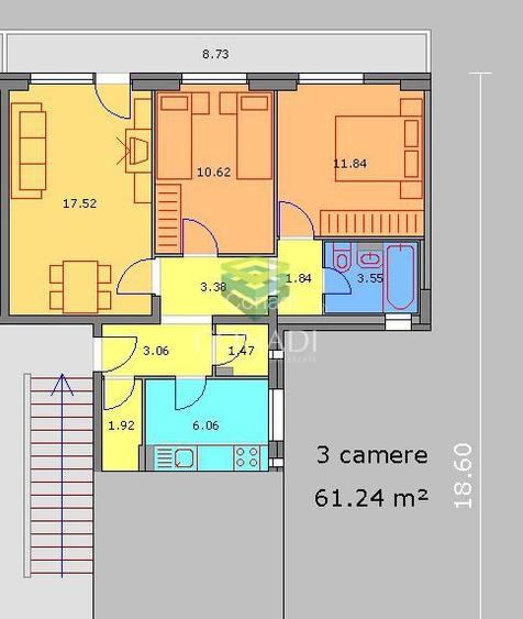 Inchiriere apartament 3 camere Drumul Taberei - Valea Ialomitei - 1