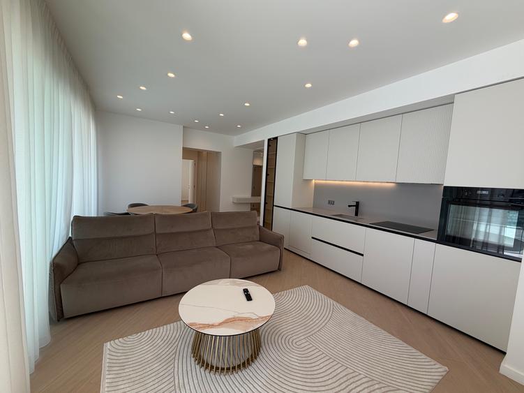 Apartament la prima închiriere în Aviatiei Towers,terasa 50mp,parcare inclusă