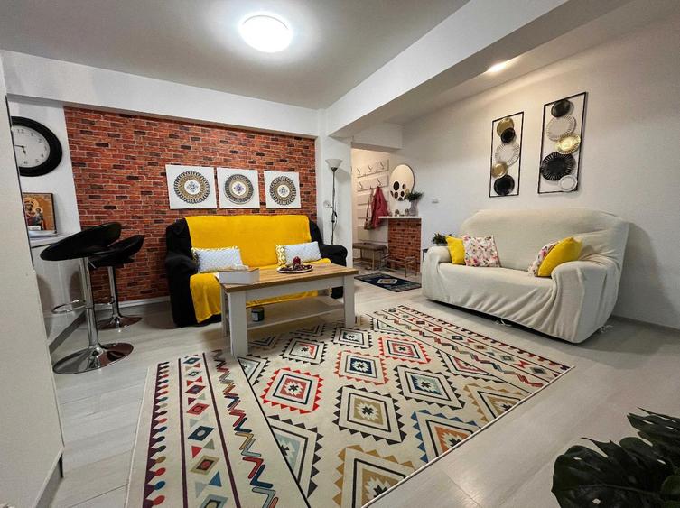 Apartament cu 3 camere, bloc nou, 60 mp, balcon spațios – Etaj 2 | 450 €/lună