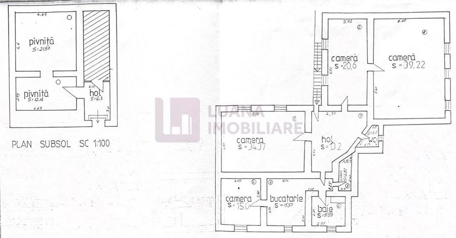 Apartament 4 camere | strada Cetatii | etaj | 148 mp | curte