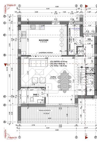 Casa tip duplex - Teren 356 mp, 4 camere, dressing, balcon, terasa - 5