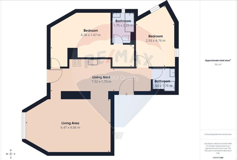 Apartament cu 3 camere ultrafinisat de inchiriat - Zona Decebal - 23
