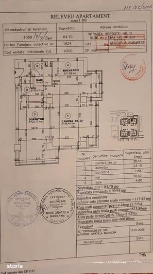 Vanzare apartament spațios 2 camere, 85 mp, in Noor Rezidence Titan