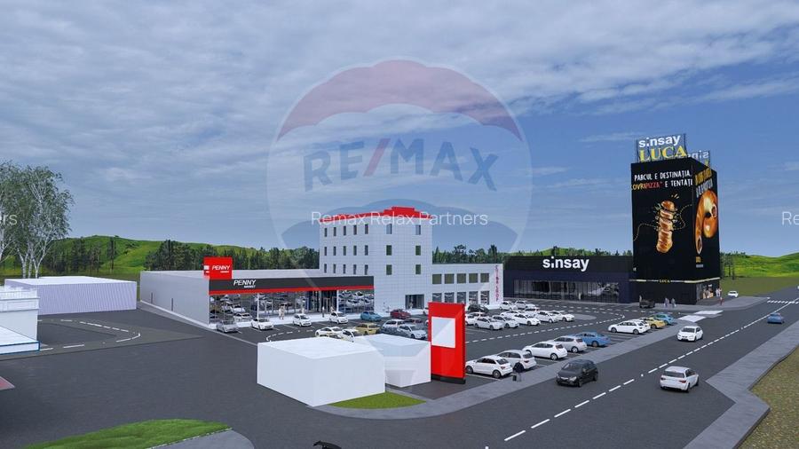 Oportunitate: Centru Comercial de Vânzare - Podu Iloaei E583 - IAȘI - 2