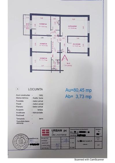 APARTAMENT 4 CAMERE | DECOMANDAT | DACIA | TOMIS 3 | MOBILAT