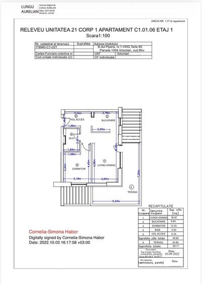 Apartament Pipera, 2 camere, aproape de facilitati - 8