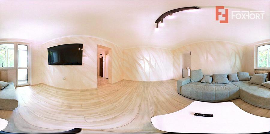 Apartament 2 camere, 59 mp utili - Zona Podgoria, Arad