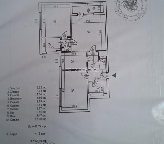 Apartament 3 camere  semidecomandat - zona Titan - 8