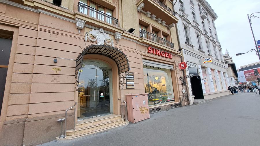 SPATIU COMERCIAL STRADAL ULTRACENTRAL CU VITRINA CU EXPUNERE STRADALA SI VAD