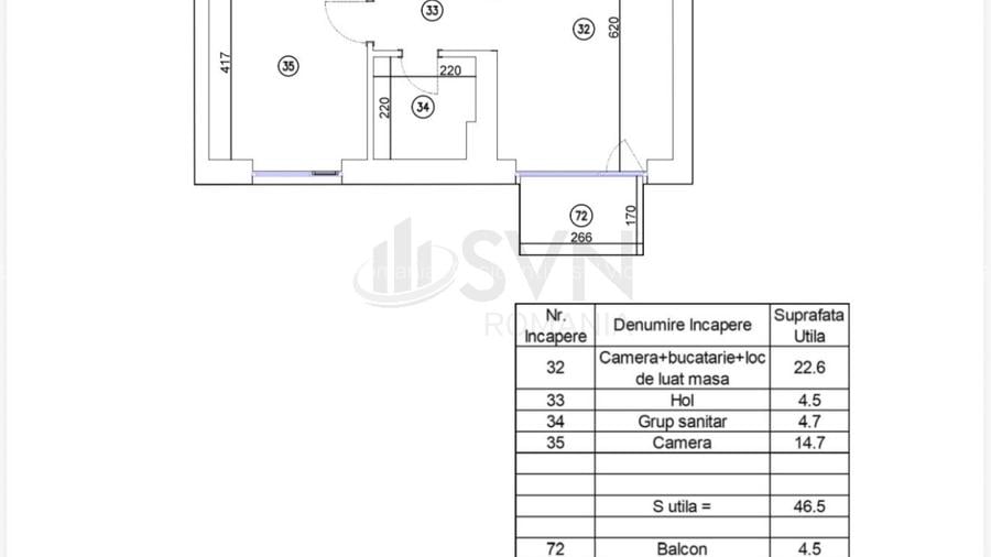 REA1028933 Apartament 2 camere I Aviatiei Tower I - 11
