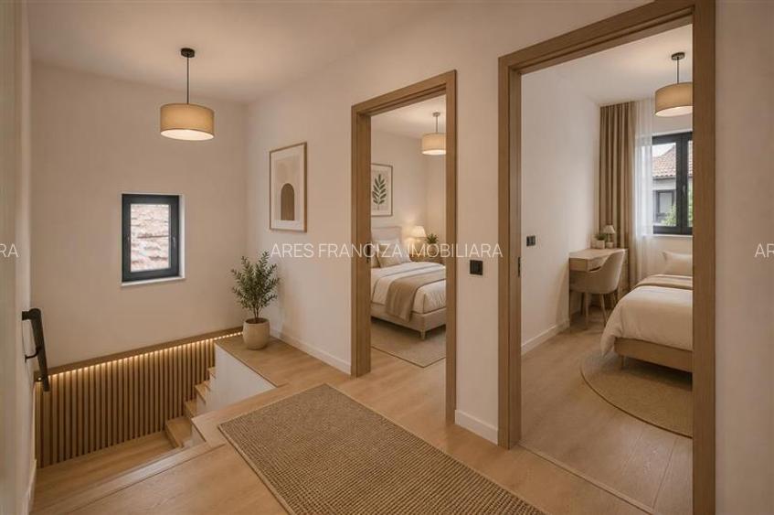 VILA  VOLUNTARI,4 CAMERE,3 BAI,154 MP,TEREN 193 MP - 20