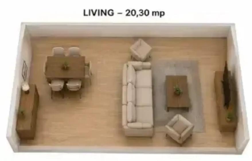 Apartament 2 camere sut 76,18mp,Bloc boutique,Metrou Pipera,Comision 0%