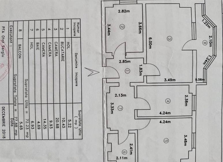 Apartament 3 camere Nicolina Esplanada
